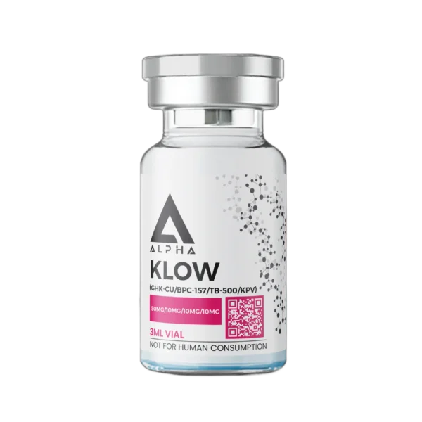 glow/klow KLOW (GHK-CU, BPC-157, TB-500, KPV) · Disguised Alpha