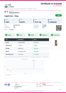 Cagrilintide (Amylin Receptor Agonist) certificate of analysis