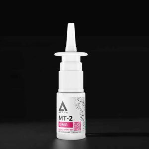 Nasal Decongestant Spray Bottle. 3D rendering isolated on transp