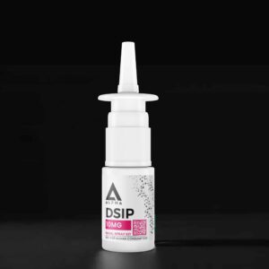 Nasal Decongestant Spray Bottle. 3D rendering isolated on transp