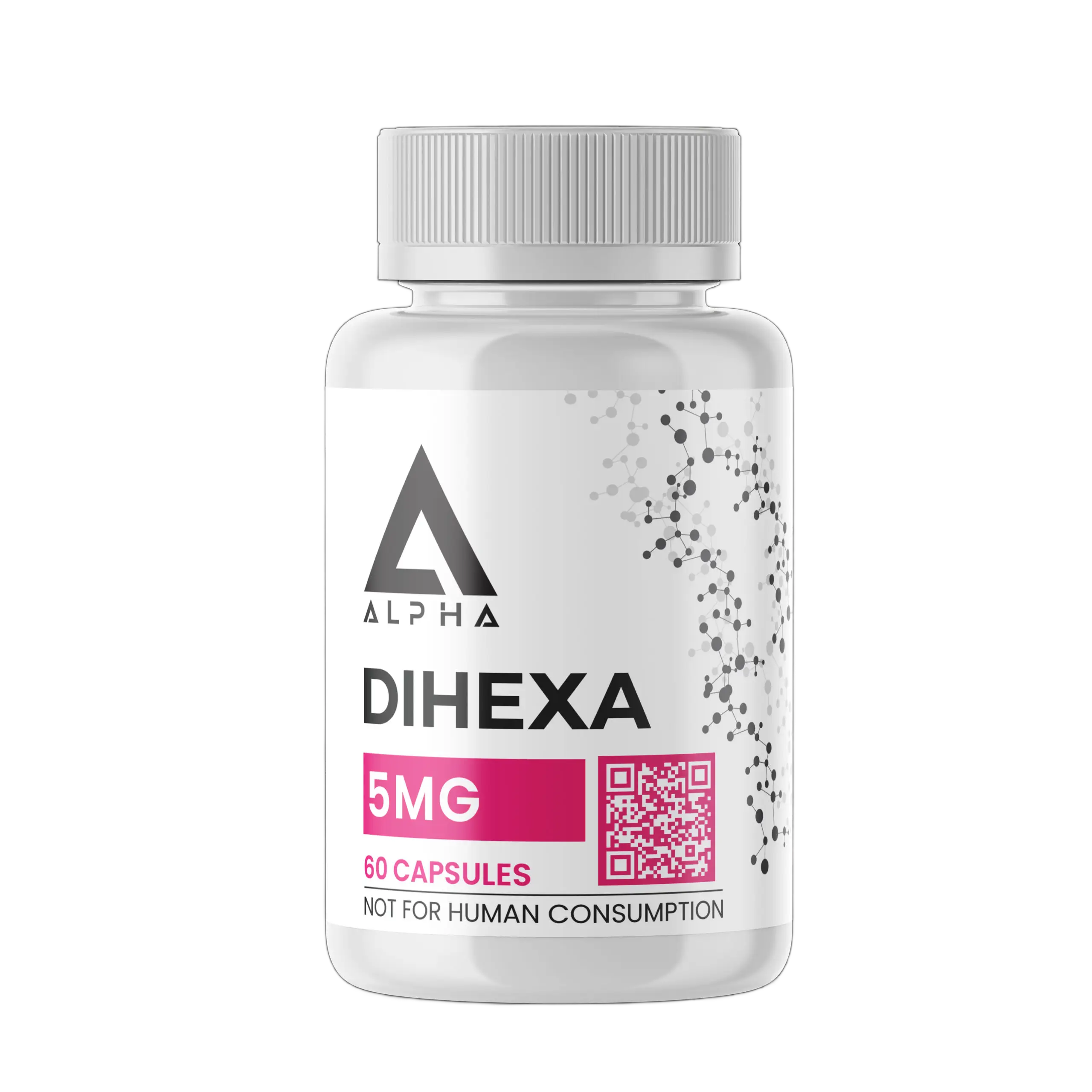 Dihexa product image from Disguised Alpha showing the Dihexa formulation packaging