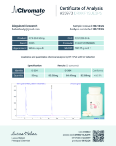 ATX-304 (Sodium Salt) certificate of analysis