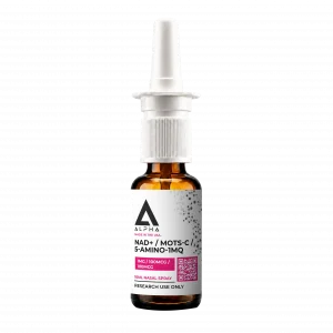 NAD+ / MOTS-C / 5-Amino-1MQ Aerosol Spray · Disguised Alpha