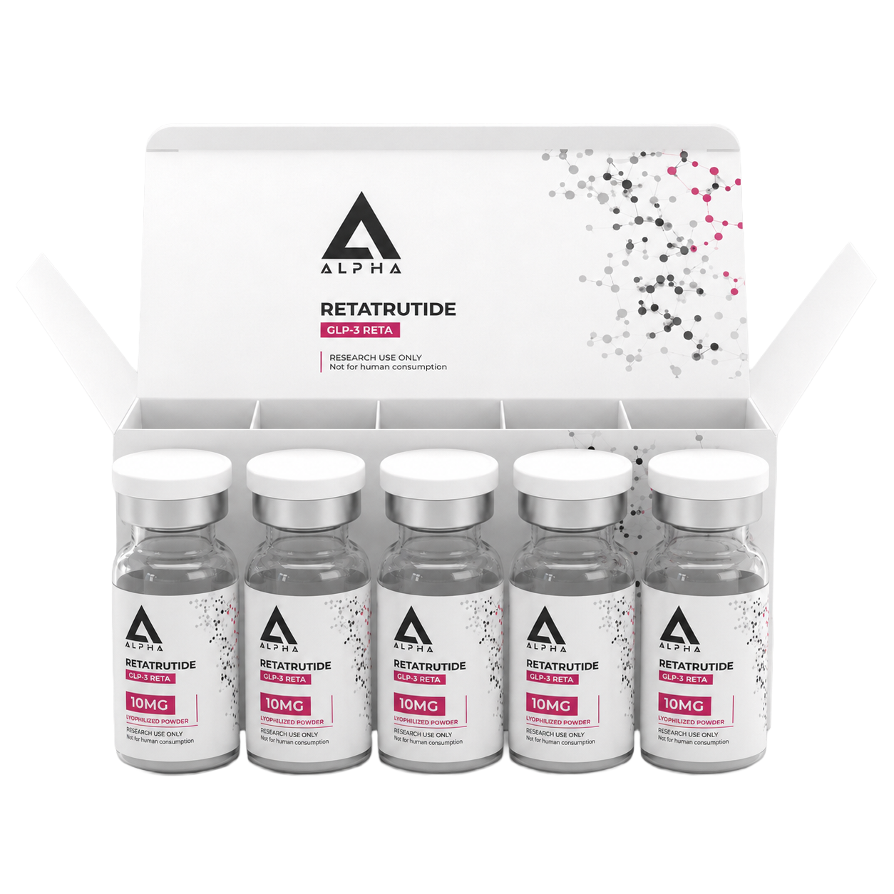 GLP-3 Retatrutide 10MG Kit · Disguised Alpha