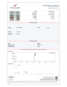 Fladrafinil (CRL-40,941) certificate of analysis