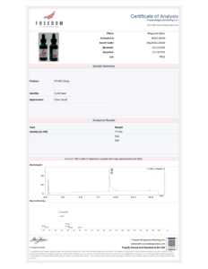 PP405 (MPC Follicle Inhibitor) certificate of analysis