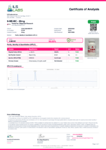9-ME-BC (9-Methyl-β-carboline) certificate of analysis