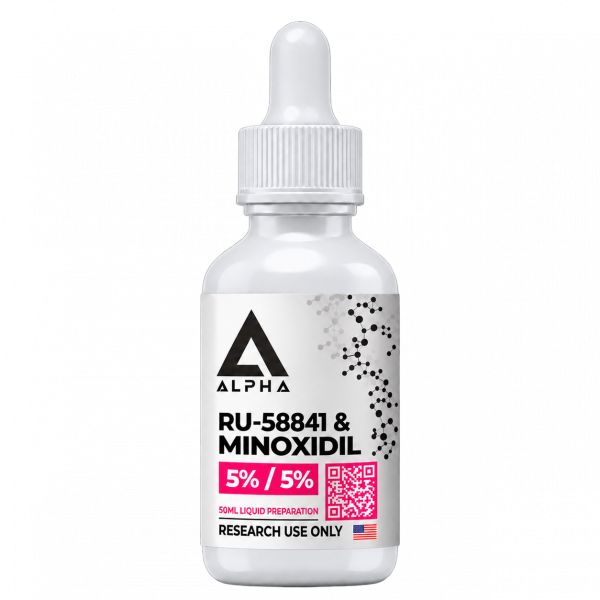 Minoxidil 5% / RU58841 5% (50ML)